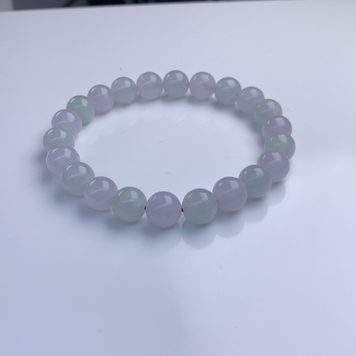 翡翠手串未镶嵌8.6mm！