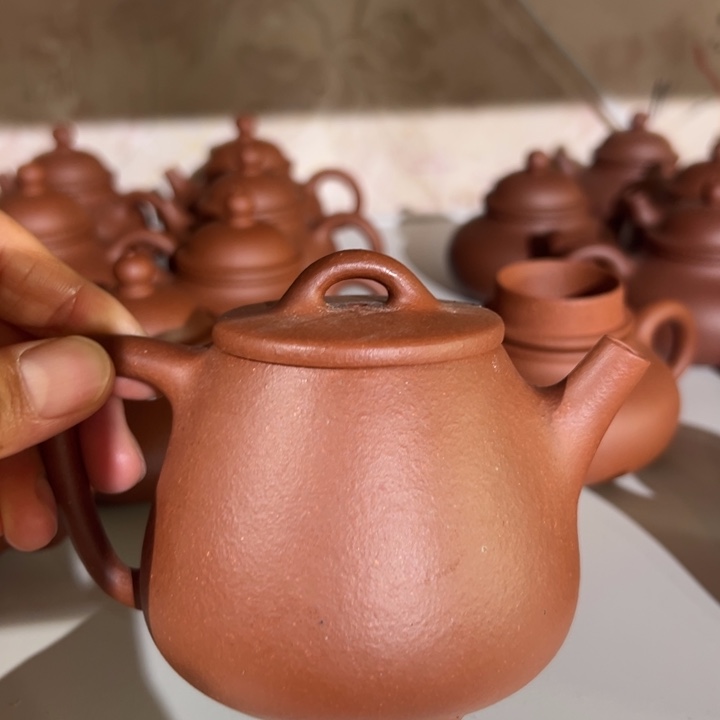 紫砂茶壶降坡高瓢260c c