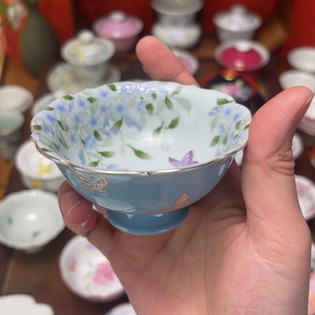 景德镇纯手绘陶瓷茶具