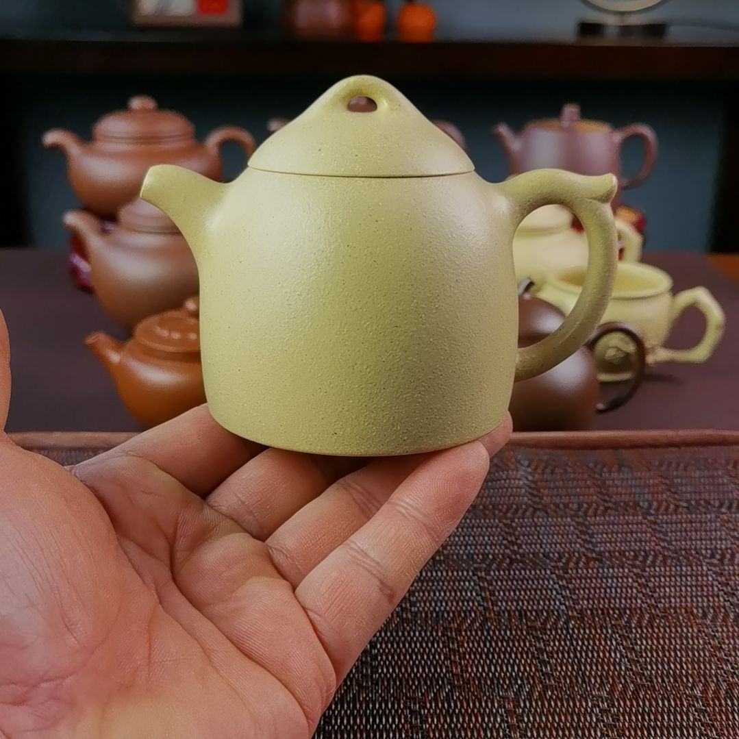 紫砂茶壶黄龙山四号井本山绿秦权250CC国工