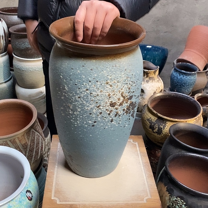 口22高度41蓝泼墨………