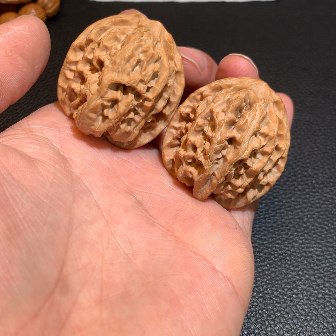 文玩核桃把件增高苹果园38