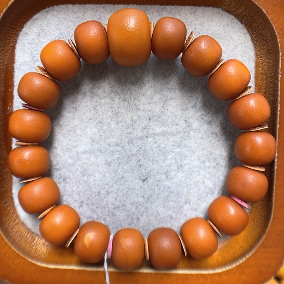 蜜蜡手串未镶嵌蜜蜡手串