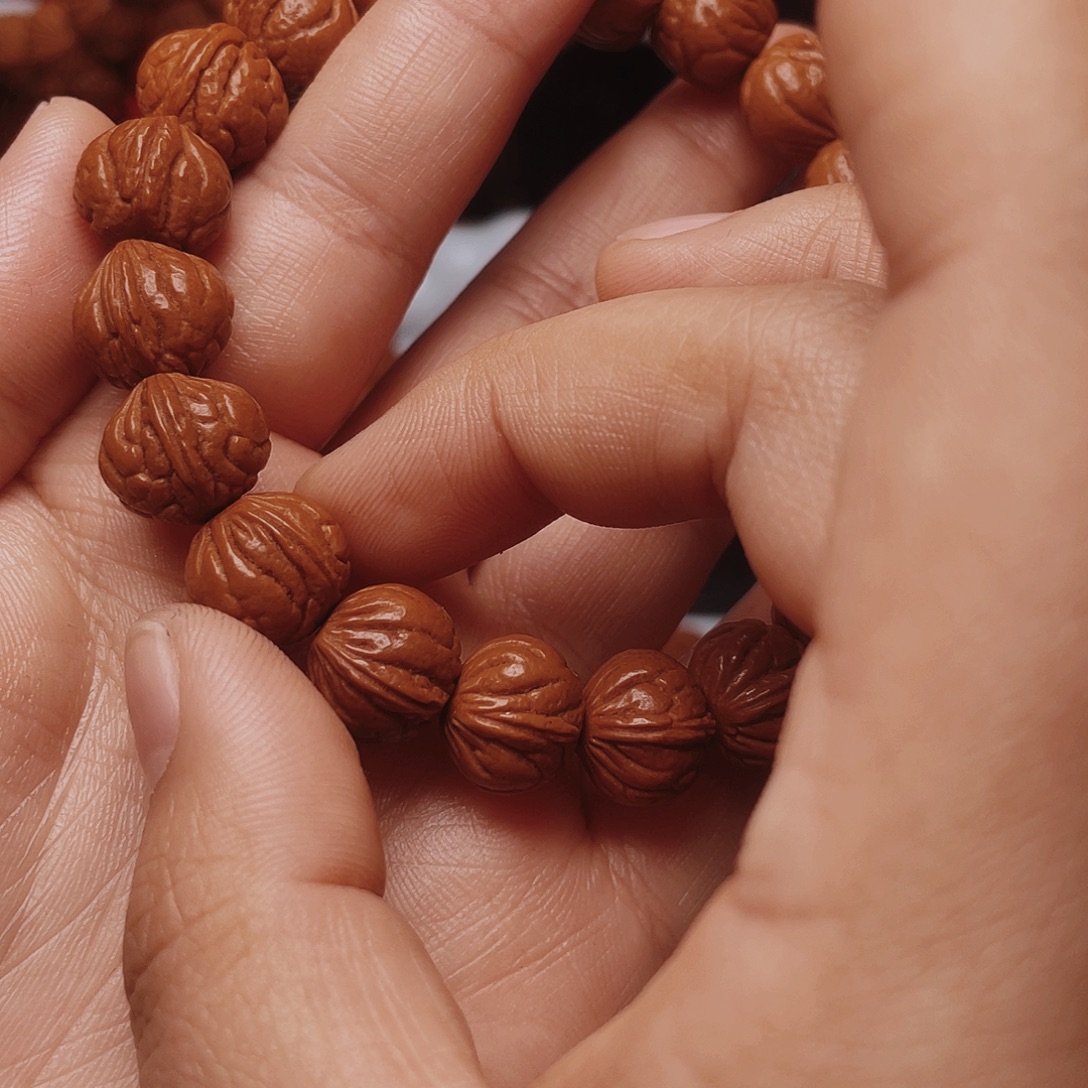 手串桃核龙纹桃枭