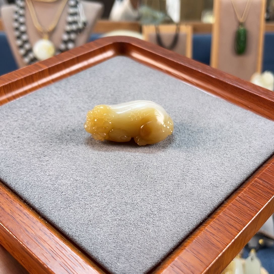 和田玉吊坠(不含链)未镶嵌