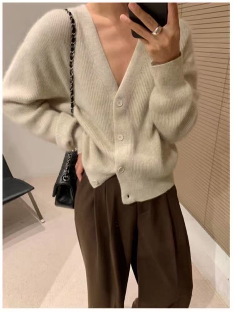 【YZ•衣系列】NN534-时尚女装设计感针织衫休闲重工百搭气质显瘦