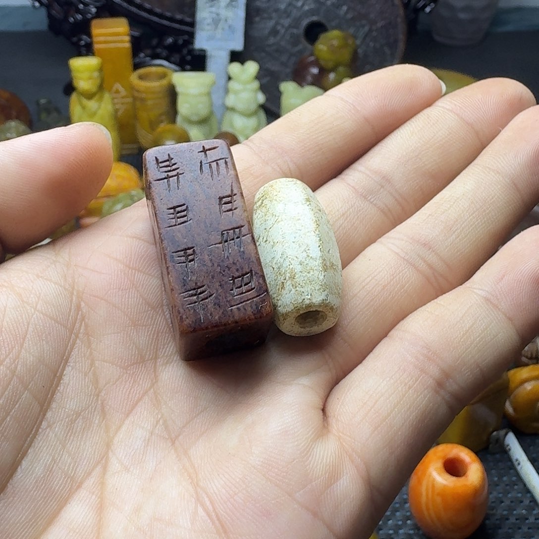 白玉菩提吊坠。。。