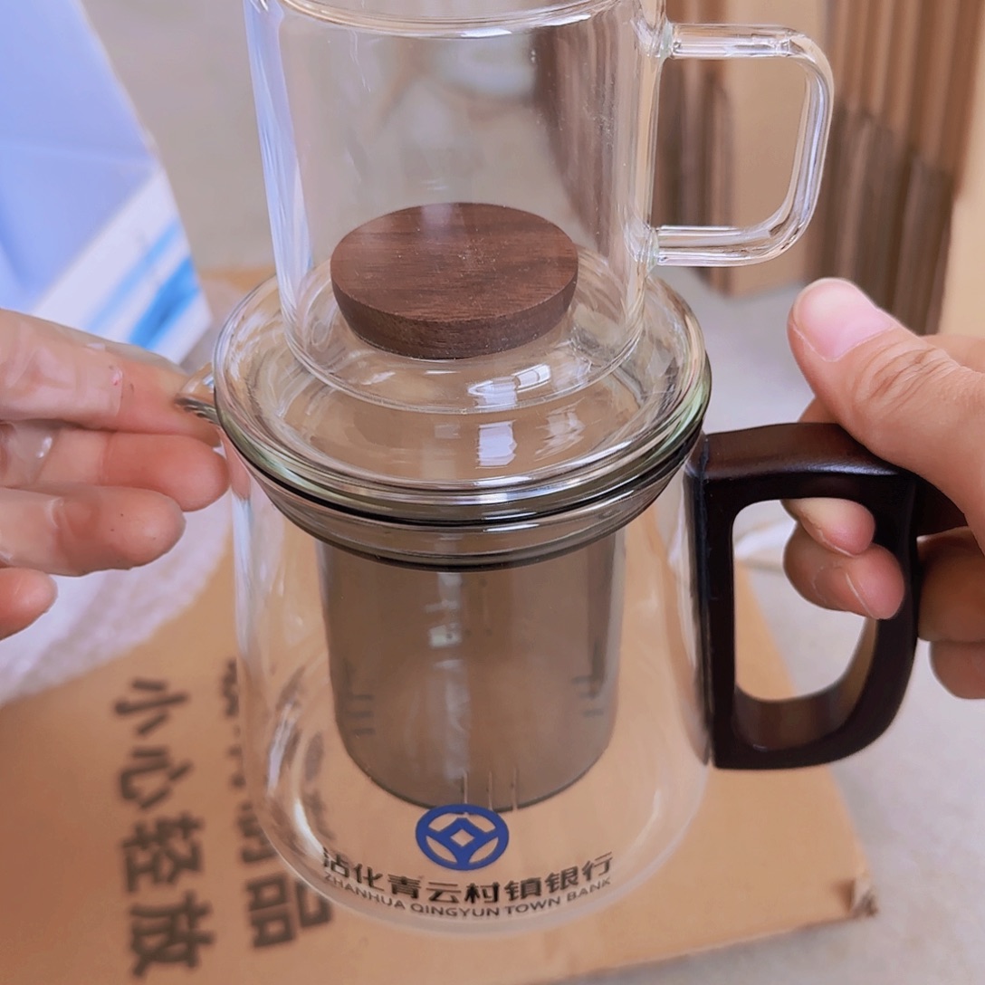 高硼硅玻璃茶水分离款定制D18