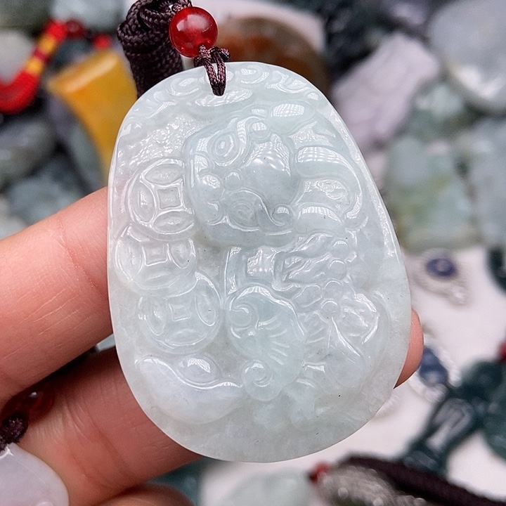 颈饰未镶嵌翡翠翡翠