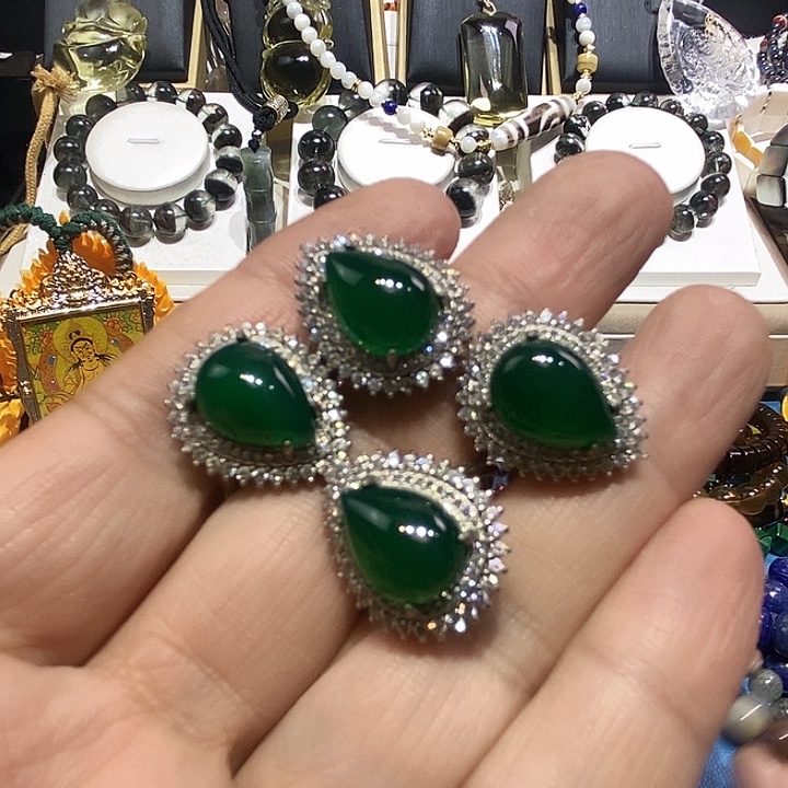 玛瑙/玉髓未镶嵌颈饰59