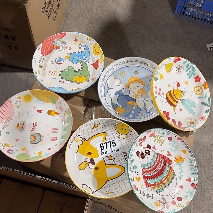 瓷微瑕外贸餐具6775