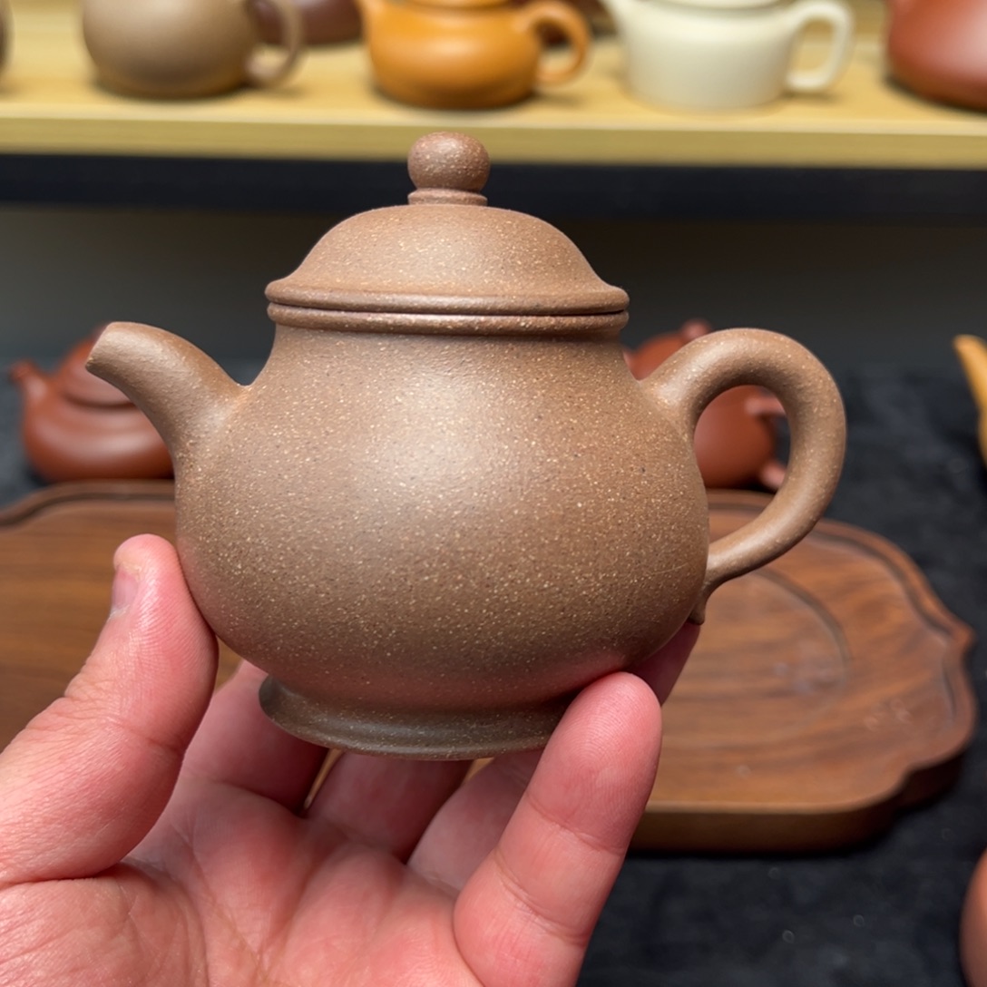 茶壶紫砂150蟹壳青高潘