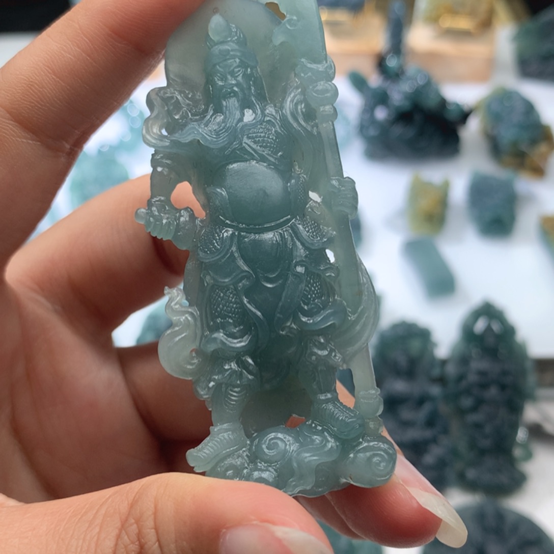 定制翡翠未镶嵌毛货不退不换