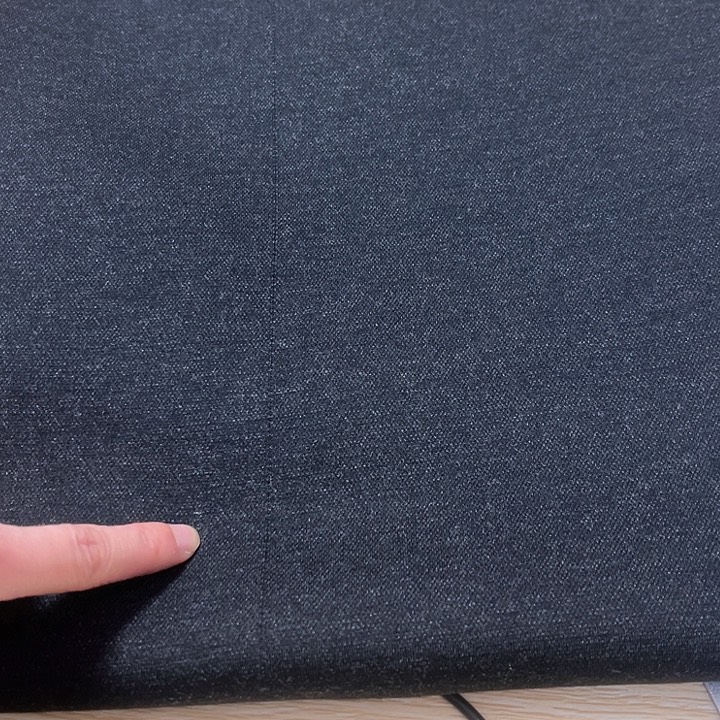 黑灰色水洗裤子料1.1米