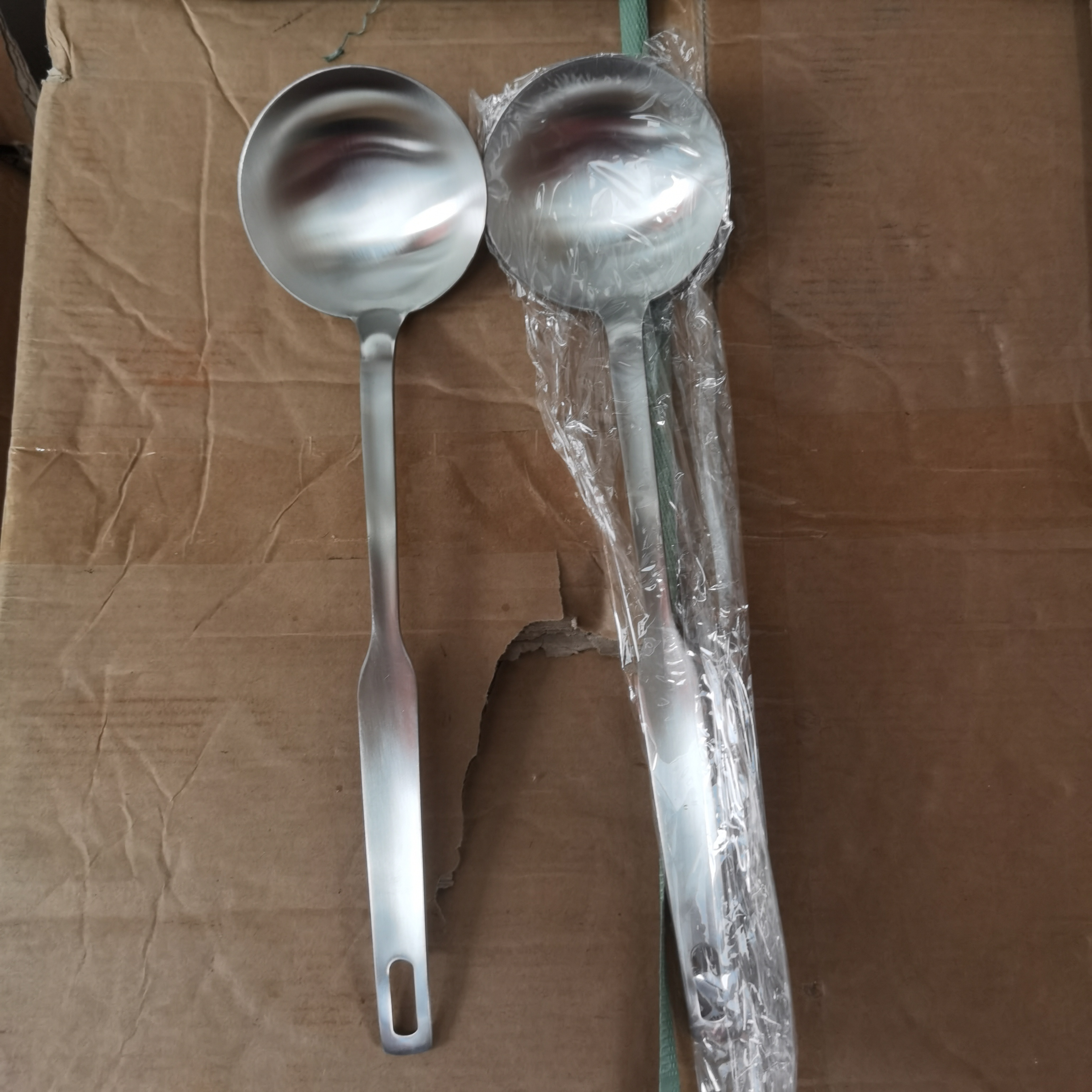勺子厨房用汤勺厨具特价款，买一送一餐具两件套圆头大勺勺子套装