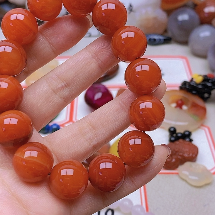 【闪购商品】未镶嵌玛瑙/玉髓珠宝半成品悠**b