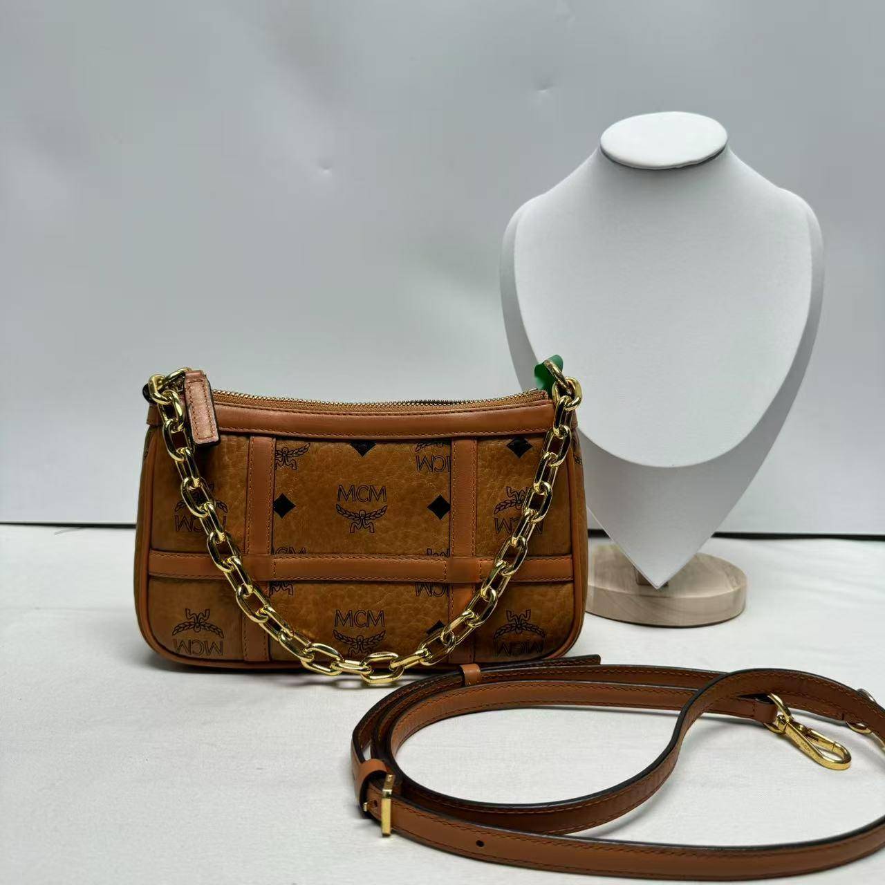 胖虎曼曼/MCM/95新/公价0/箱包/两用包/31B2503070115