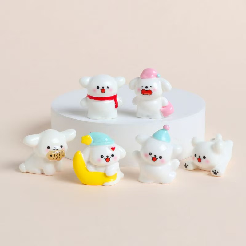 【九宫格】实色可爱俏皮小狗创意diy