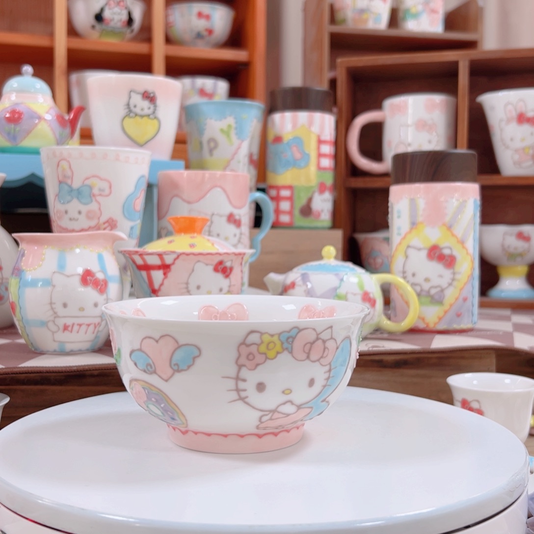 高温釉下彩手作陶瓷