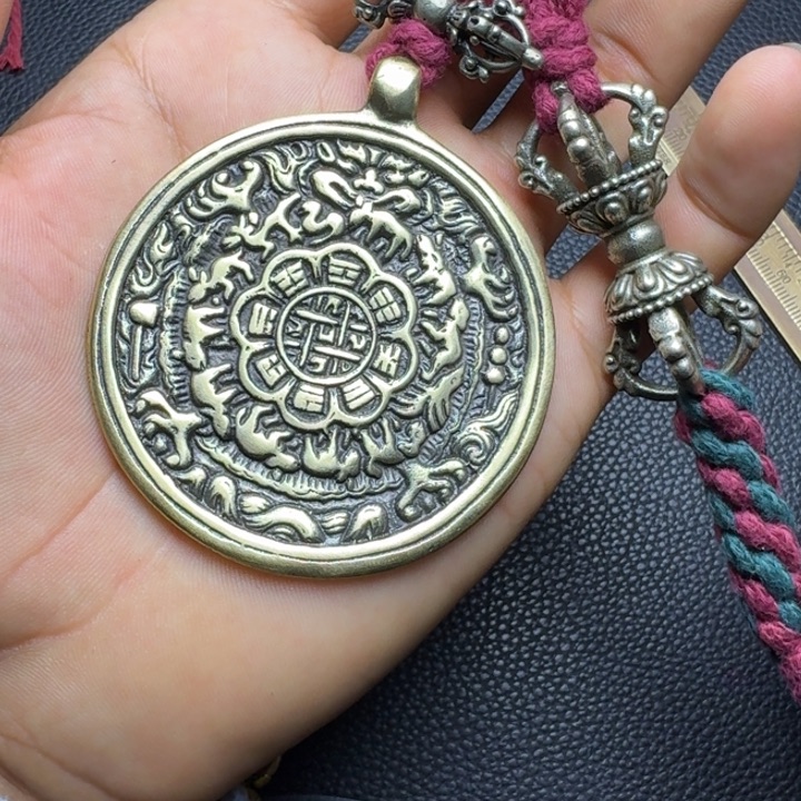 空***、泥塑藏式风格九宫格..