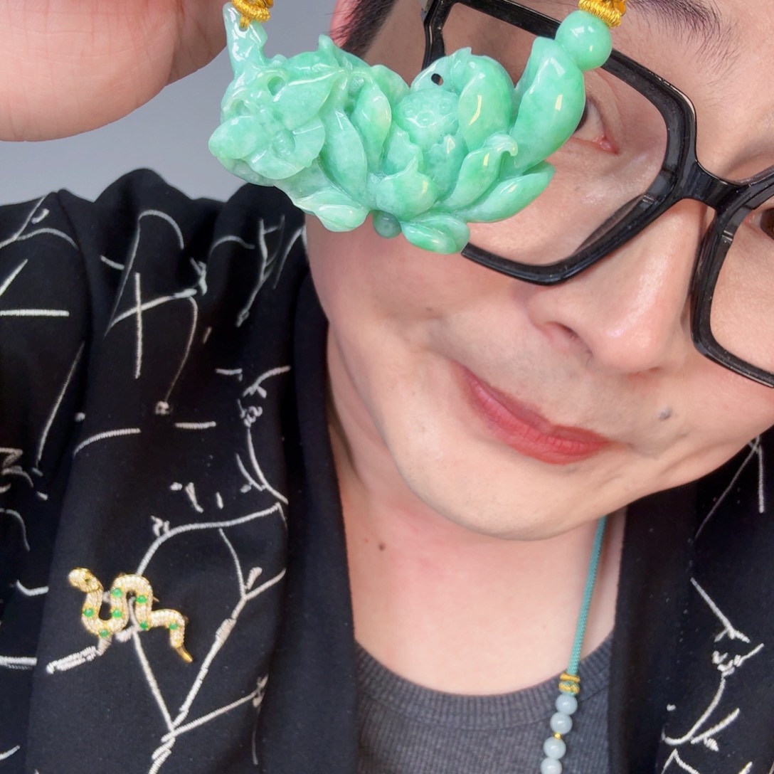 翡翠颈饰未镶嵌一个