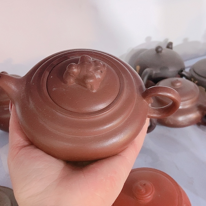 紫砂茶杯宜兴紫砂全手工制作