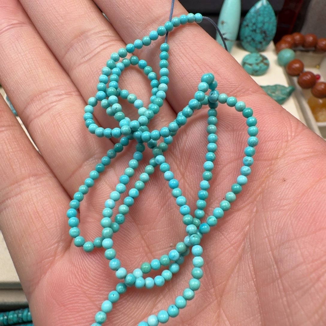 绿松石珠宝奇石未镶嵌时*师