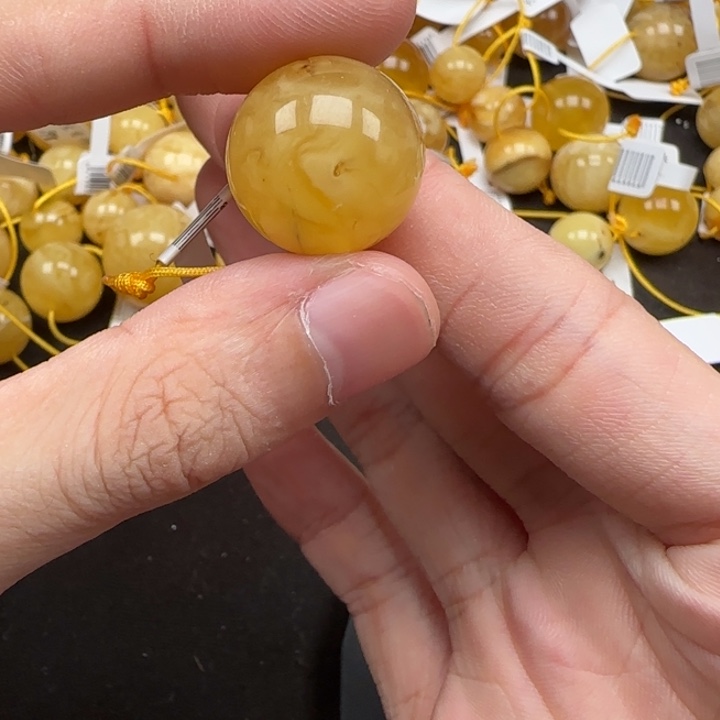 蜜蜡未镶嵌珠宝奇石天然163