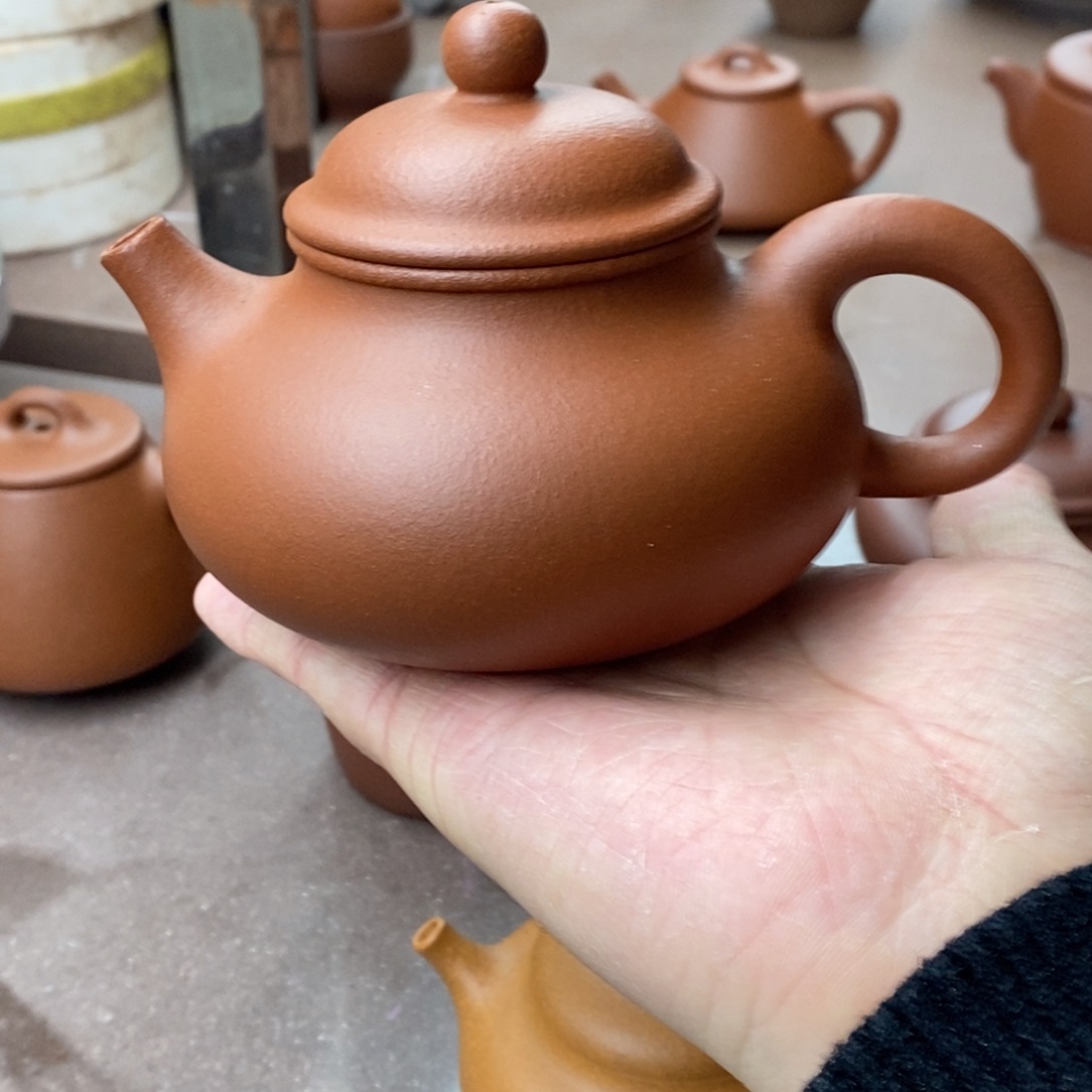 紫砂茶壶半****胧紫砂壶容天