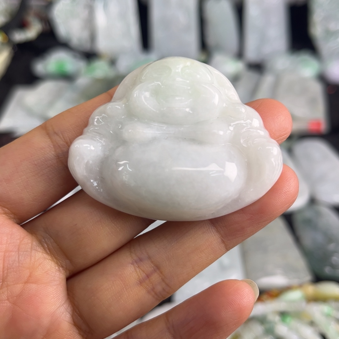 翡翠未镶嵌吊坠(不含链)瑕疵