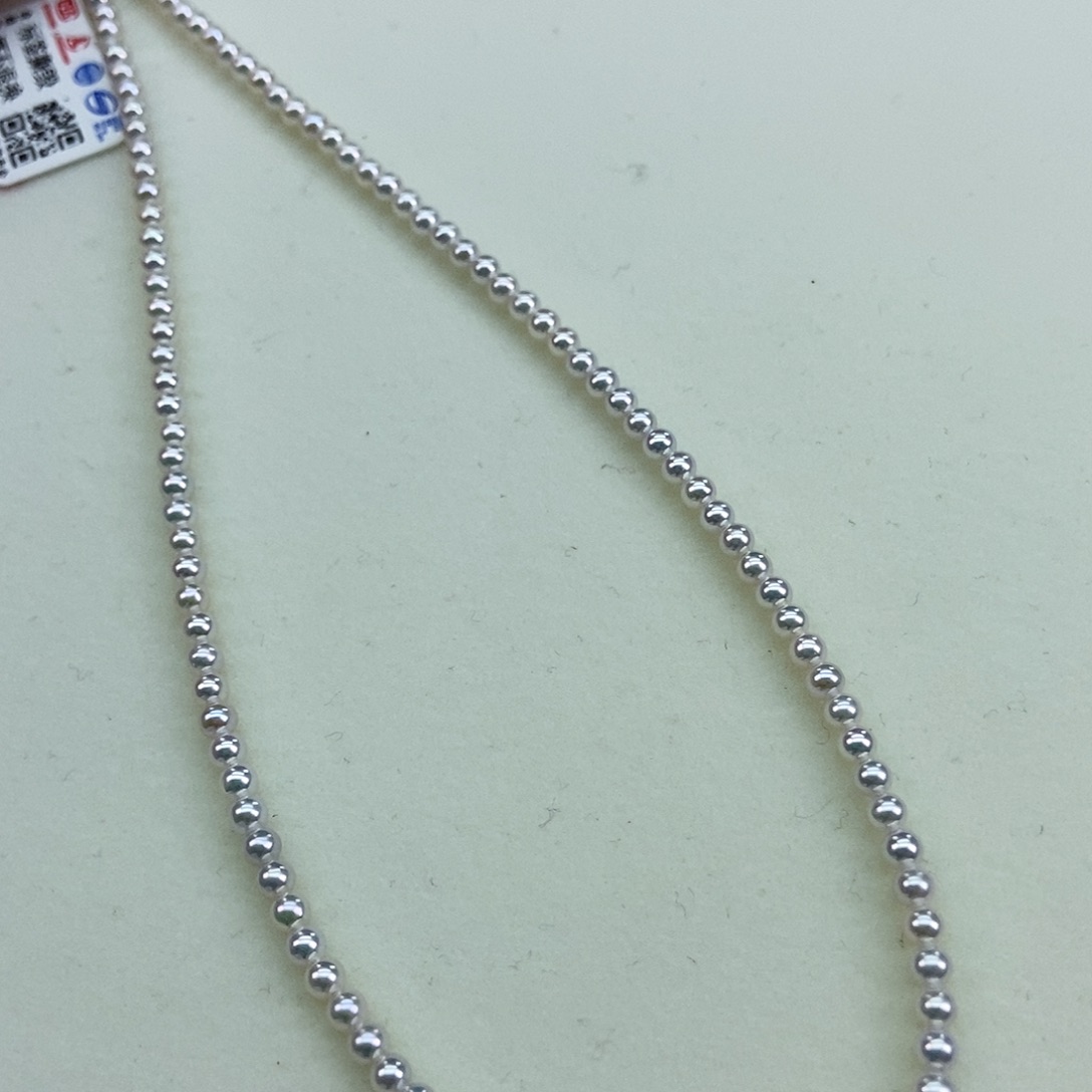 淡水珍珠3.5小灯泡亮瞎眼银S925镶嵌