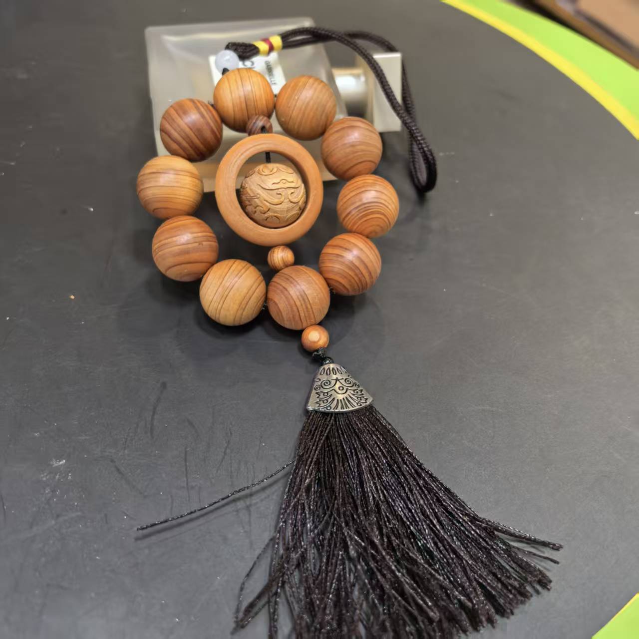 非金属木质吊坠 时来运转车挂挂件【老银工厂店】1时尚潮流车挂挂件