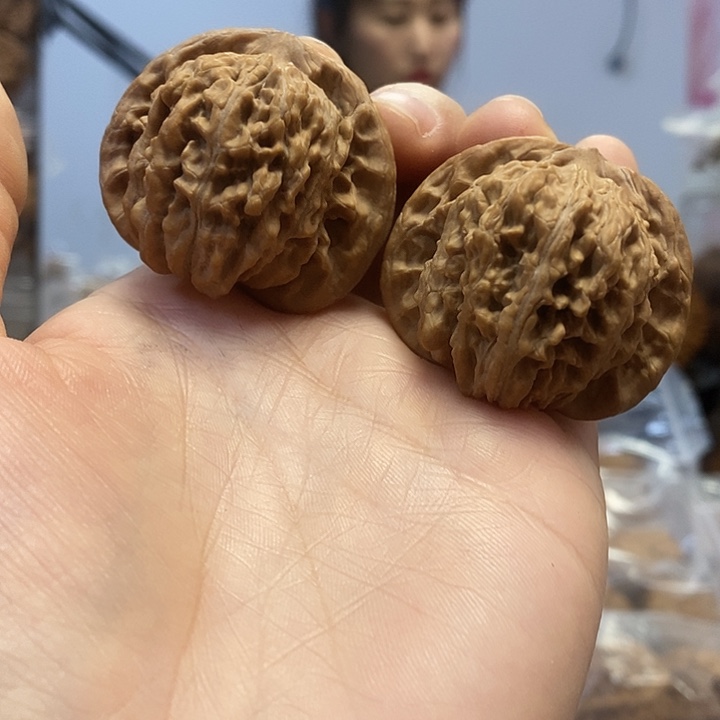 文玩核桃把件41四座楼老树