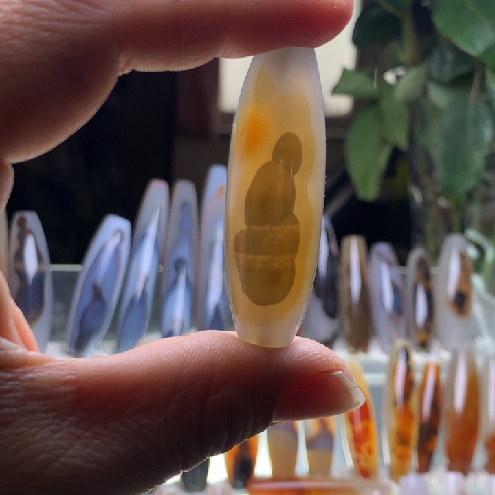 玛瑙/玉髓颈饰未镶嵌14