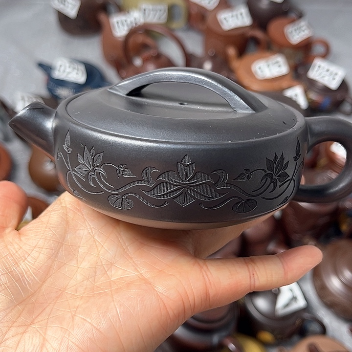 紫砂茶壶紫砂微瑕