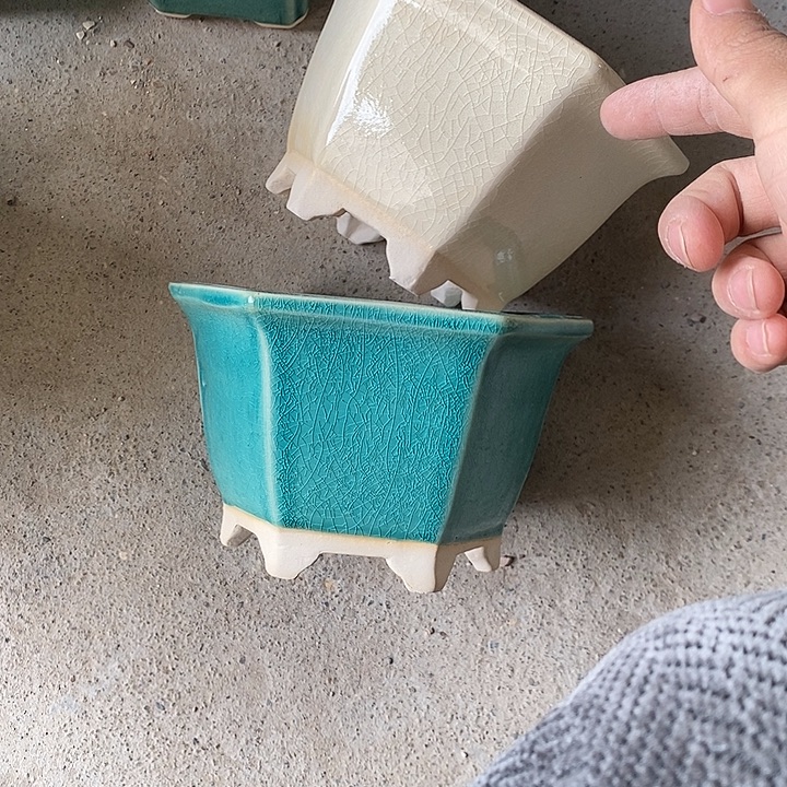 宜兴粗陶紫砂花盆