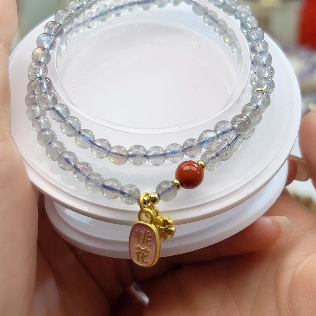 水晶手串未镶嵌水晶手串