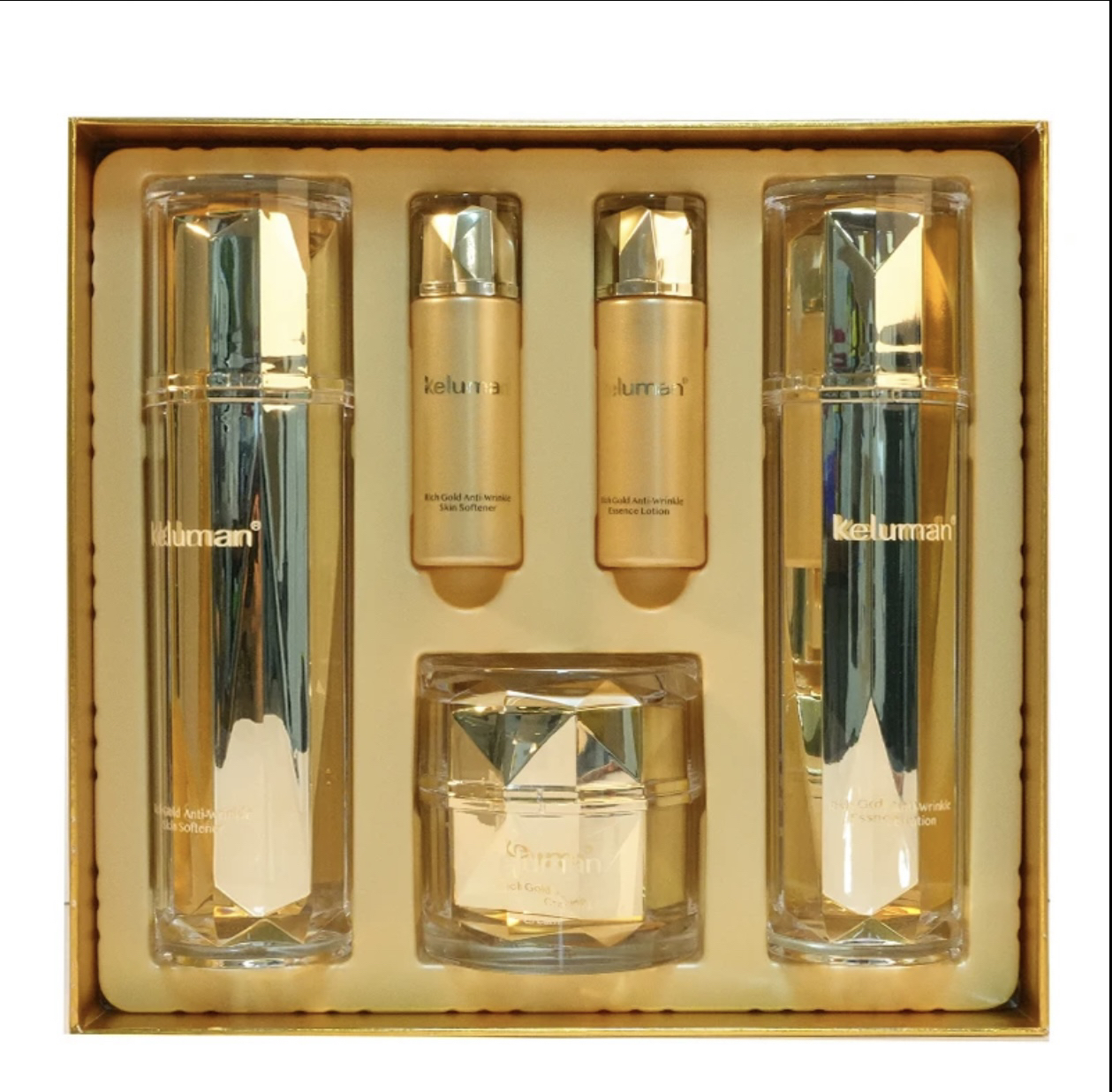 新生活爽肤化妆品正品实体店珂露曼晶钻黄金抗皱紧致滋润护肤系列