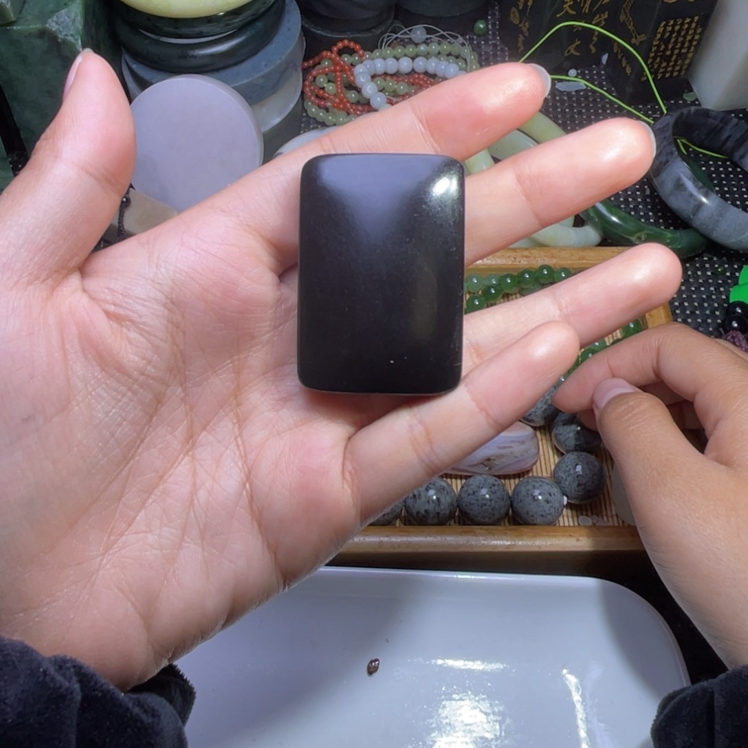 未镶嵌和田玉珠宝半成品13