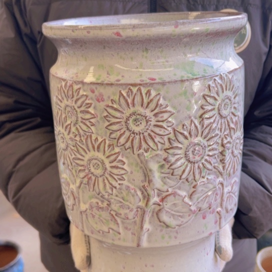 紫砂花盆高31口21————-