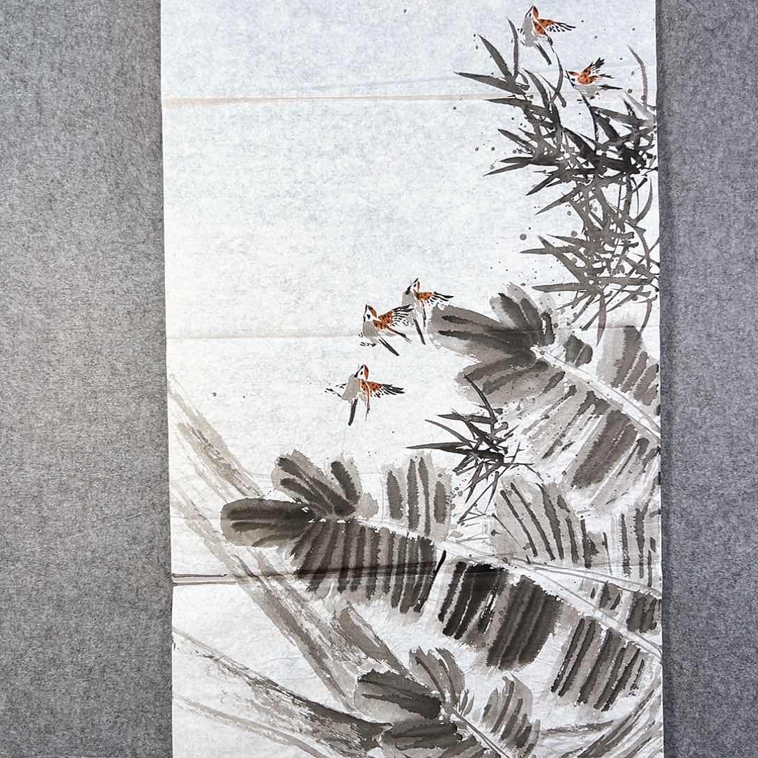 国画453 山水之间都会发生着微妙