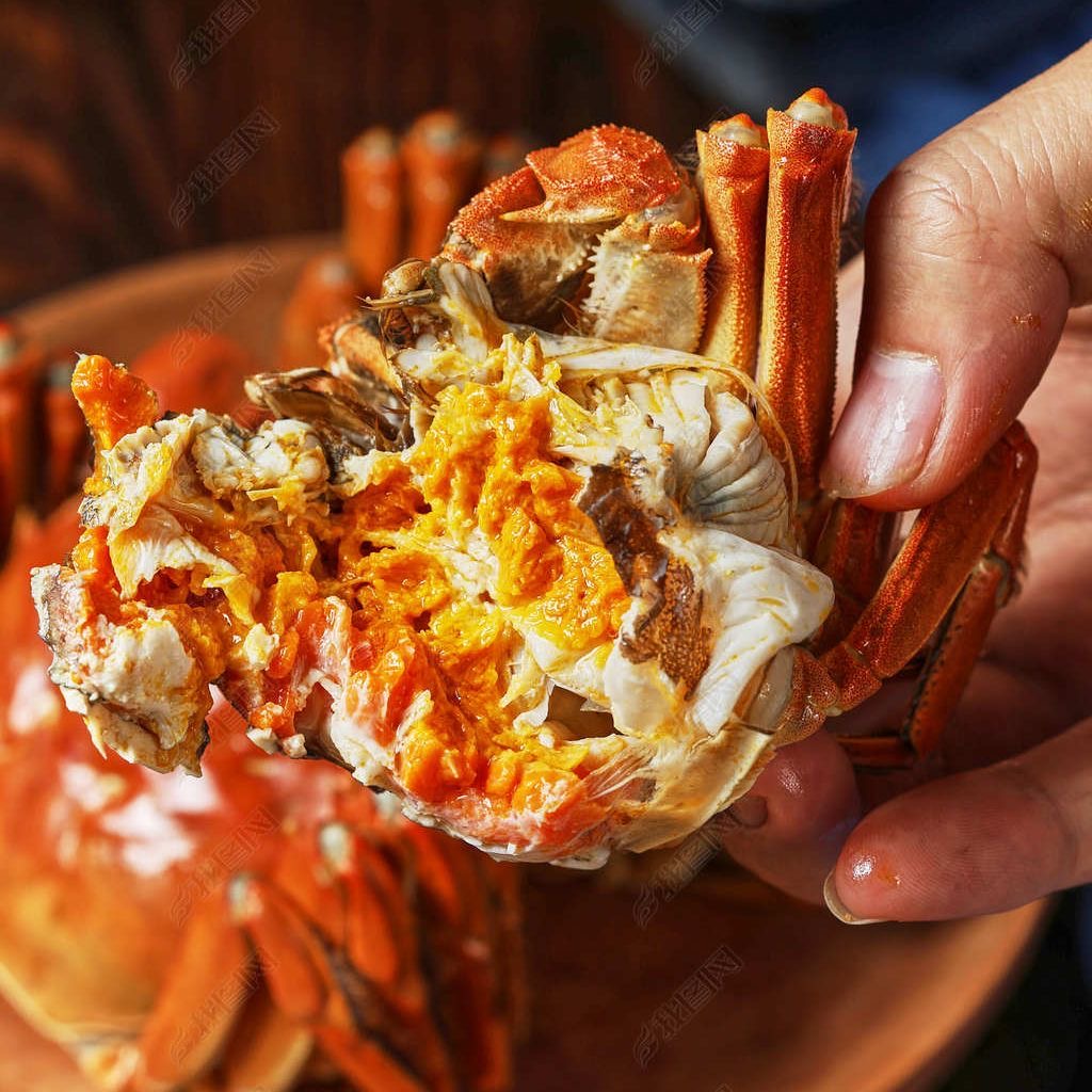 【活蟹】江苏精品大闸蟹现捕现捞螃蟹全母3-2.7两到手8-10只