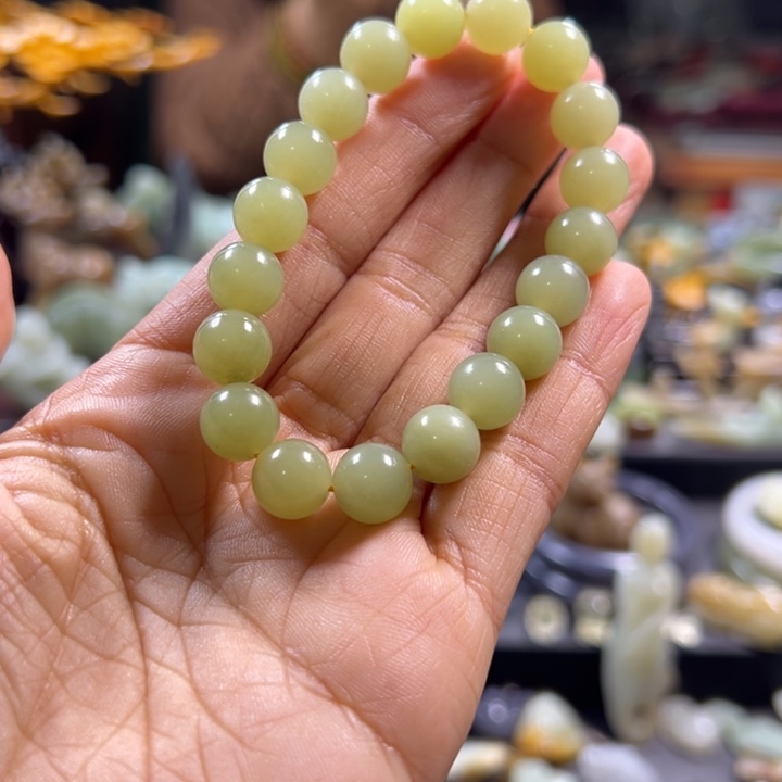 和田玉手链未镶嵌