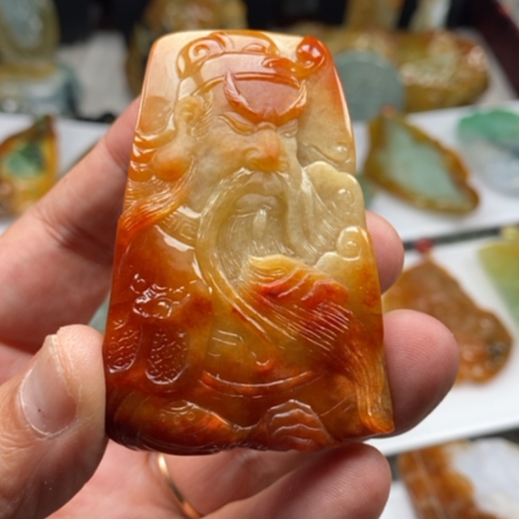 【闪购商品】翡翠颈饰未镶嵌缅甸翡翠A货吊坠