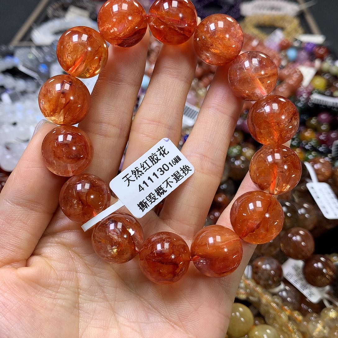 水晶手链未镶嵌，