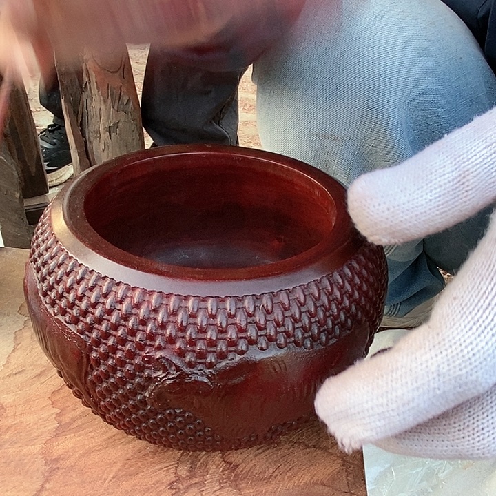 染料紫檀（血檀）471两个