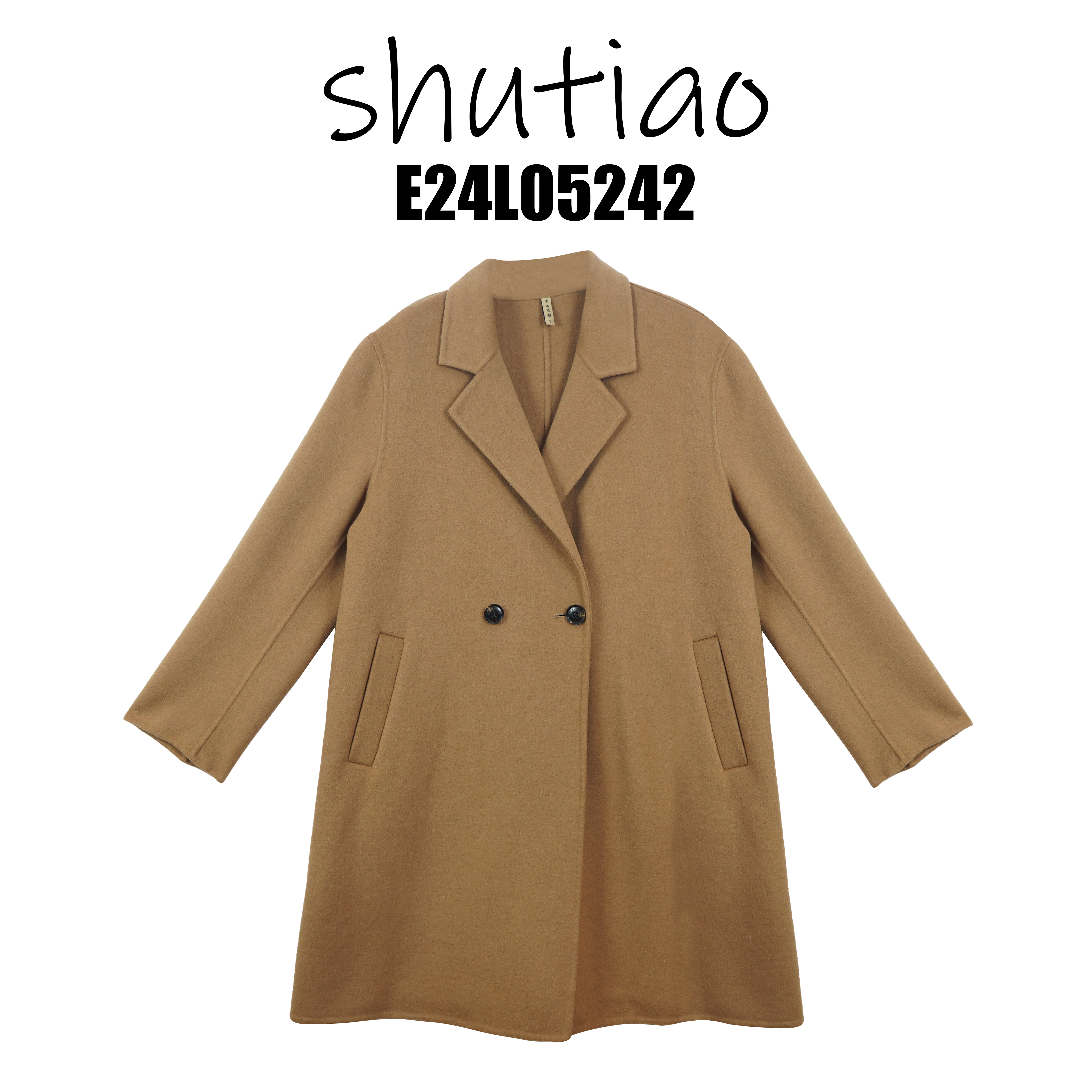 【SHUTIAO】2024秋冬：新款小众设计款外套E24L05242