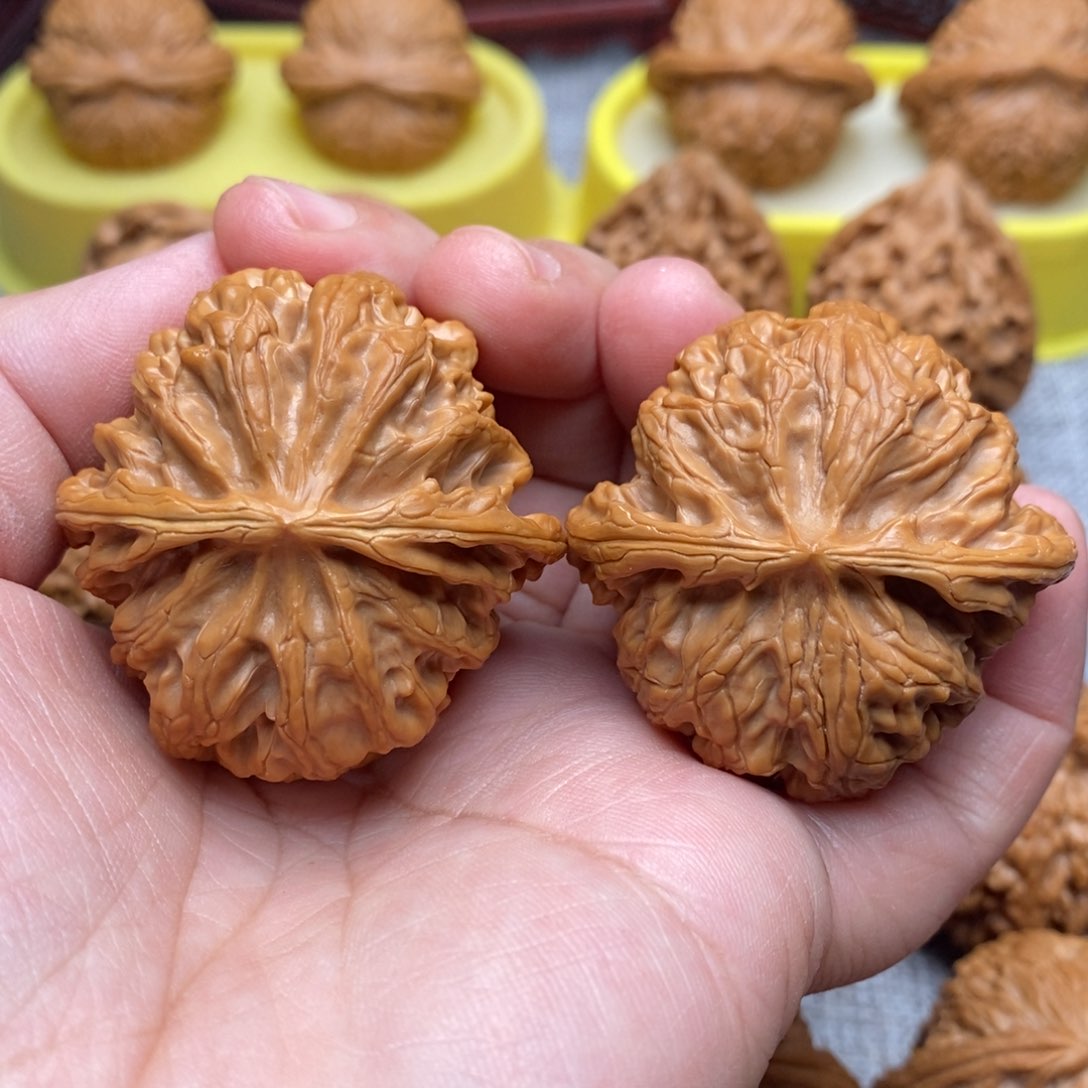 文玩核桃把件43精品苹果园