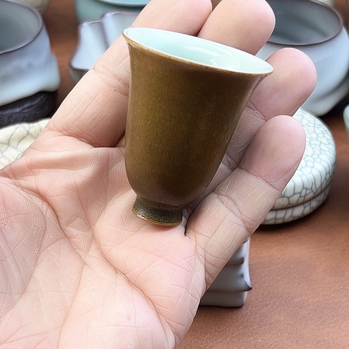 双釉结合小客杯哈哈哈