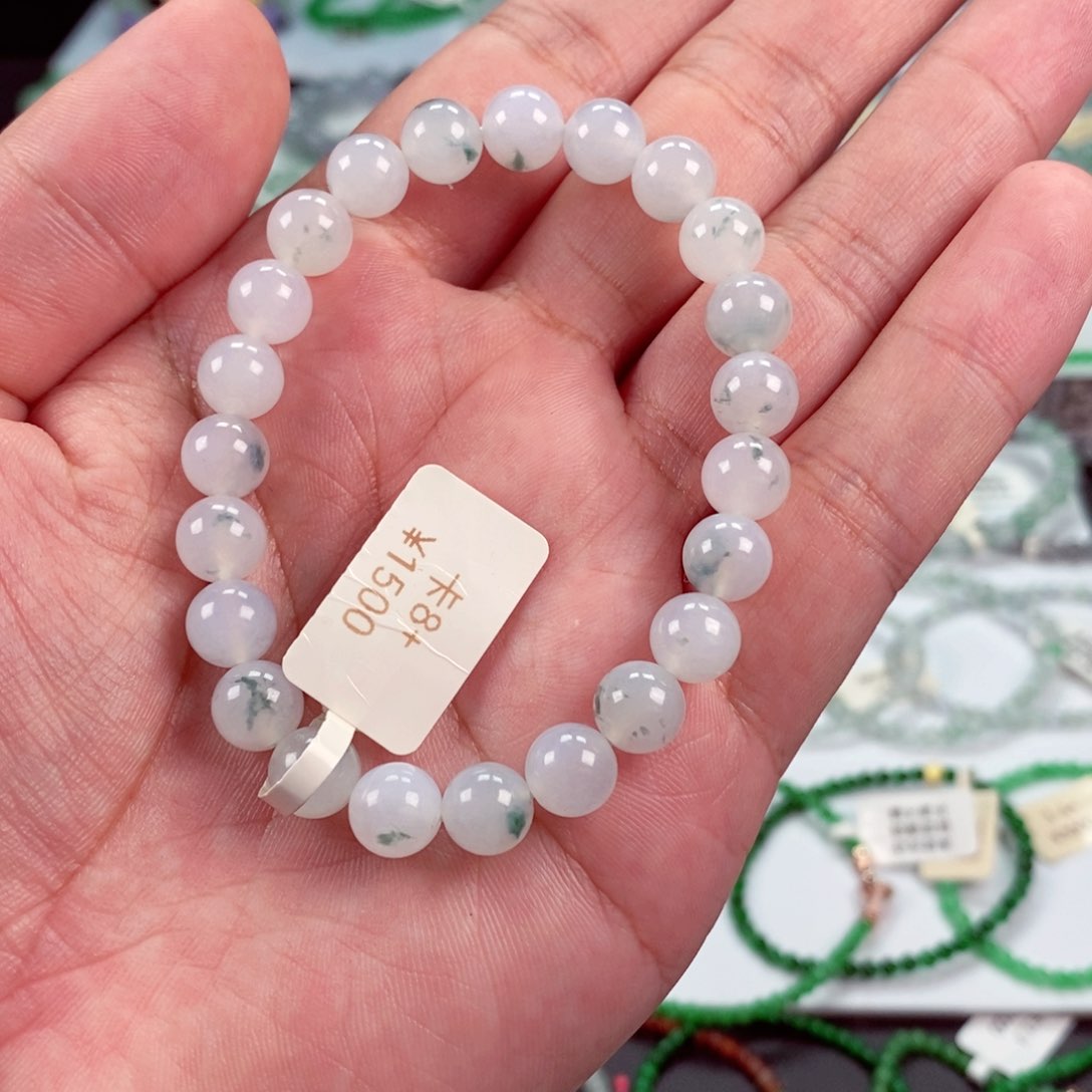 未镶嵌手链翡翠卡8.3